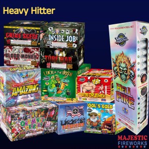 Heavy Hitter $480 – Majestic Fireworks LLC.
